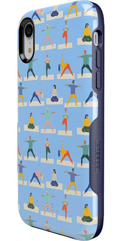 Go with the Flow | Light Blue Yoga Case
