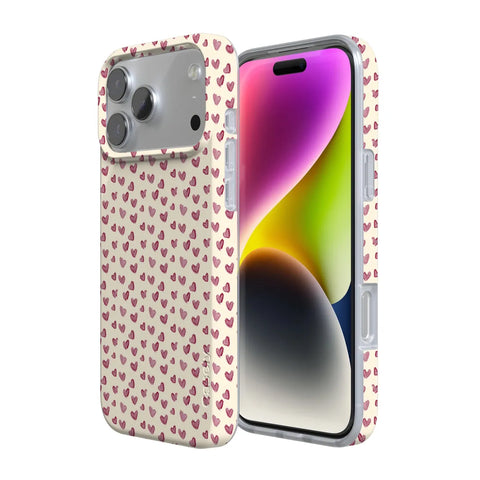 Lovebug | Mauve Hearts Case