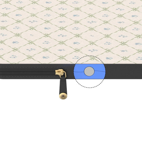 Petit Petals | Dainty Lattice Laptop Case
