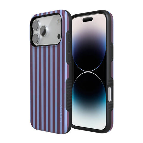 Perfect Stripes | Purple & Blue Stripes Case