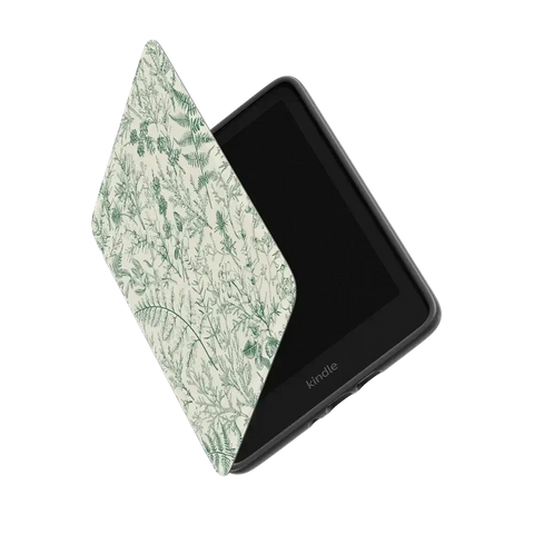 Sage Garden | Green Floral Kindle Case