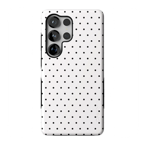 On the Dot | Black Polka Dot Case