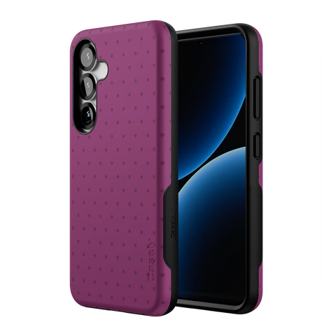 On the Dot | Plum Polka Dot Case