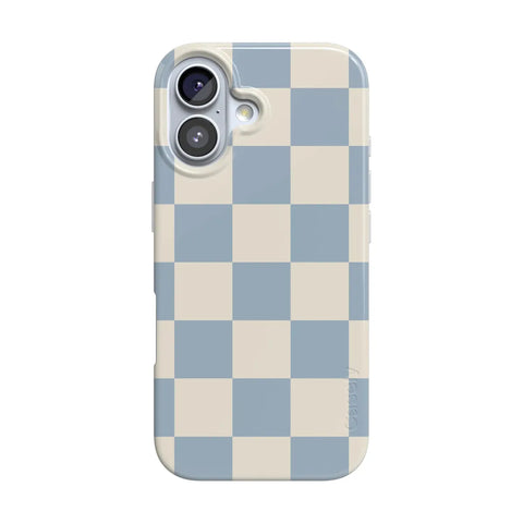 Fit Check | Light Blue Checkerboard Case