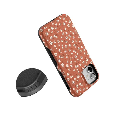 Mocha Meadow | Tiny Flowers Case