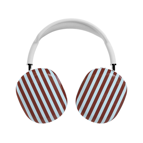 Sunday in Brooklyn | Blue Stripes AirPods Max Case