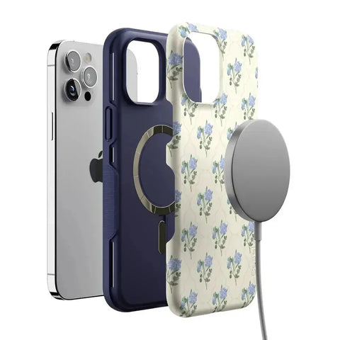 Vintage Garden | Blue Hydrangea Case