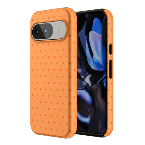 On the Dot | Orange Polka Dot Case
