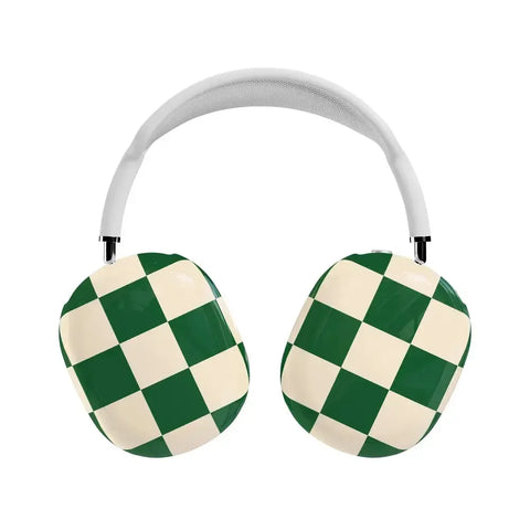 Fit Check | Green Checkerboard AirPods Max Case
