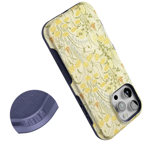 Boho Blooms | Golden Floral Case