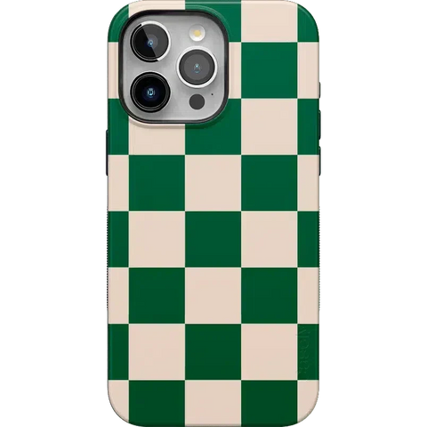 Fit Check | Green Checkerboard Case