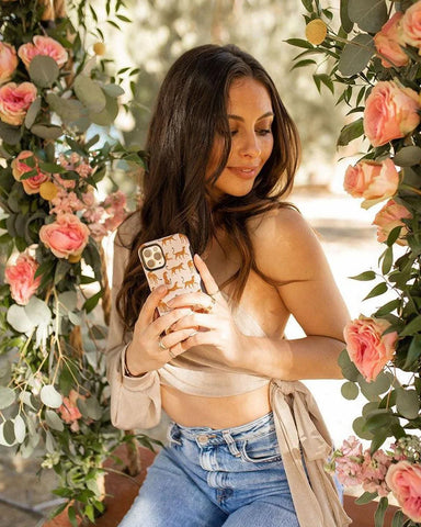 On the Prowl | Pink Leopard Print Case