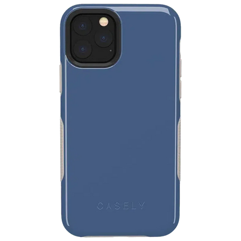 Steel Blue on Nude | Ultra-Protective Bold Case