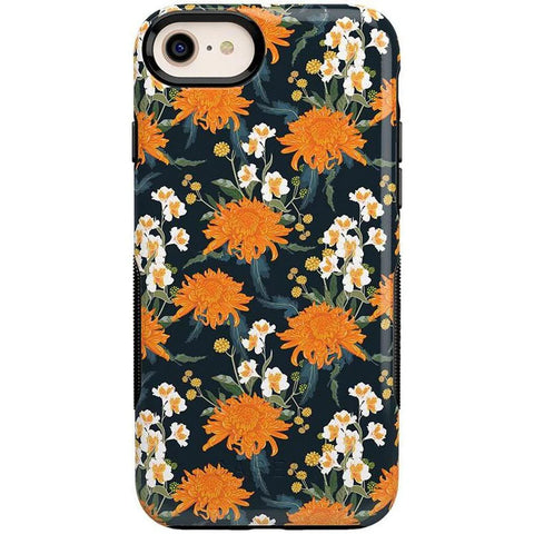 Off Tropic Floral | Exotic Orange Flower Case