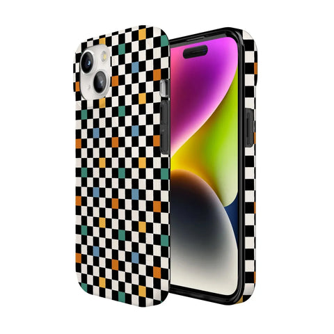 Old Skool | Retro Checkerboard Case