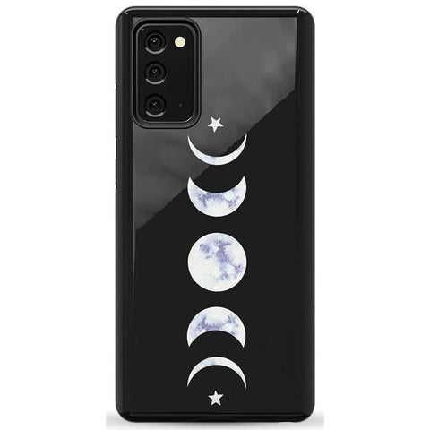It's Just a Phase | Marble Moon Samsung Case