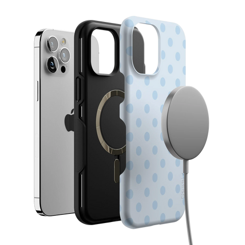 Spotted in SoHo | Light Blue Polka Dot Case
