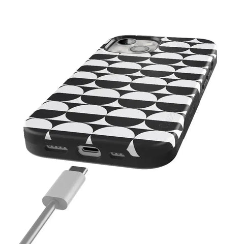 Half Moon | High Contrast Design Case