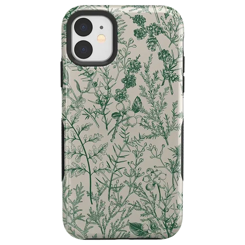 Sage Garden | Green Floral Case