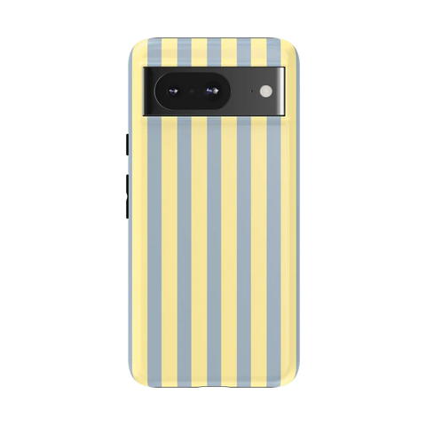 Coastline Stripes | Blue & Yellow Case