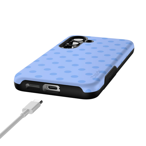 Spotted in SoHo | Periwinkle Polka Dot Case