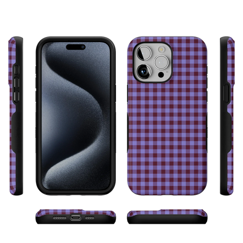 Sweet Jam | Purple Gingham Case