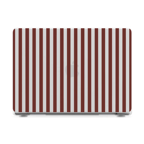 Sunday in Brooklyn | Blue Stripes Laptop Shell