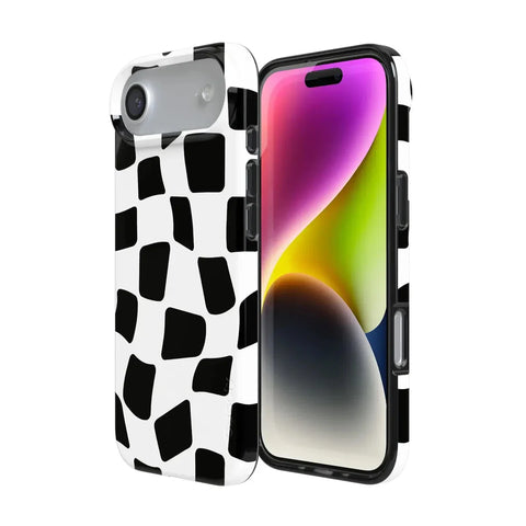 Funky Checkerboard | High Contrast Design Case