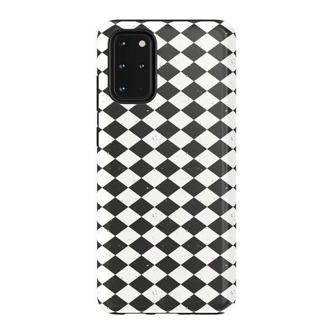 Salem's Hex | Black & White Checkered Case