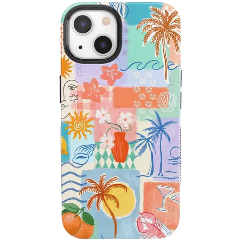 Tropical Heat | Beachy Collage Case