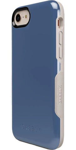 Steel Blue on Nude | Ultra-Protective Bold Case