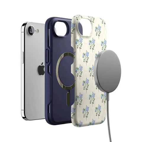 Vintage Garden | Blue Hydrangea Case