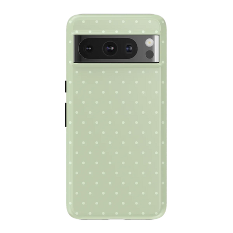 On the Dot | Green Polka Dot Case