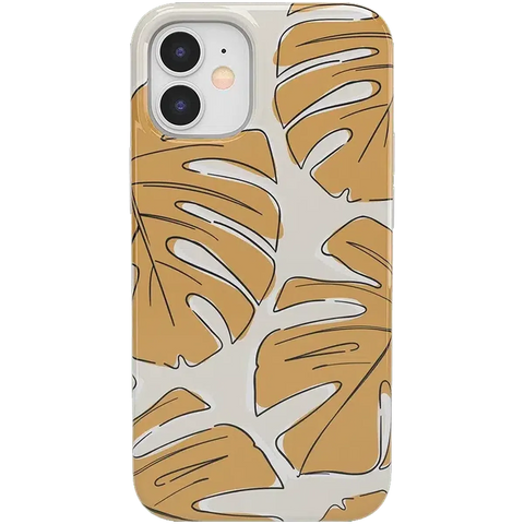 Island Time | Tropical Leaves Floral Case