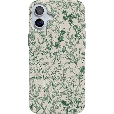 Sage Garden | Green Floral Case