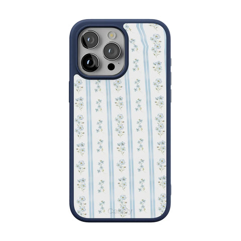 Cottage Stripe | Blue Floral Case