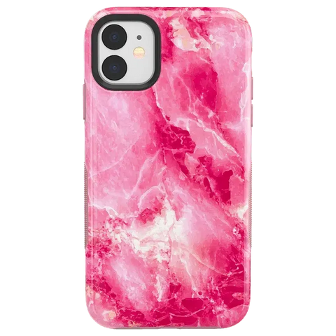 Pretty in Pink | Hot Pink Marble Case