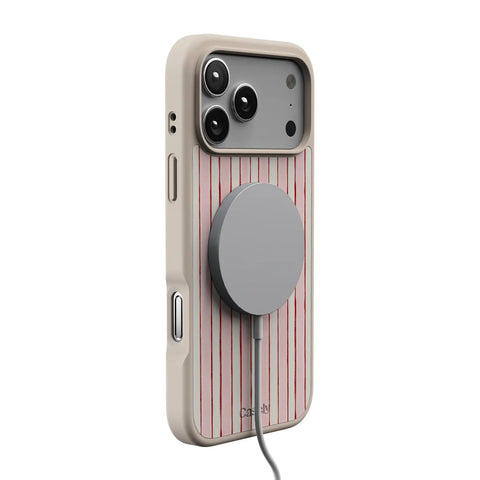 Pretty in Pastel | Blush Stripes Case
