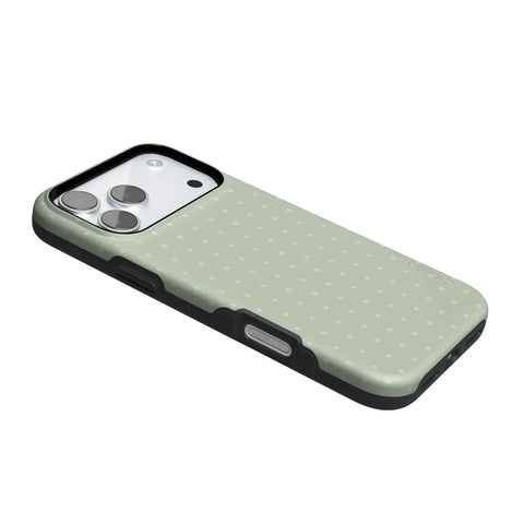 On the Dot | Green Polka Dot Case