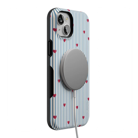 Love Lines | Blue Stripes Case