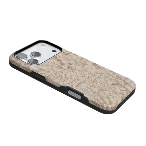Beige Garden | Neutral Floral Case