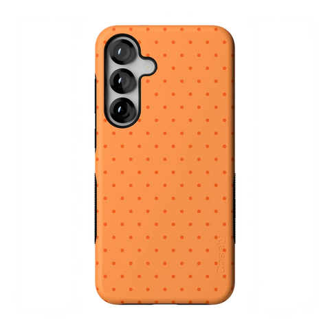 On the Dot | Orange Polka Dot Case