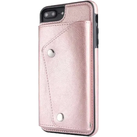 Pink Vegan Leather | Wallet Case