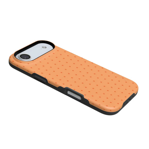 On the Dot | Orange Polka Dot Case