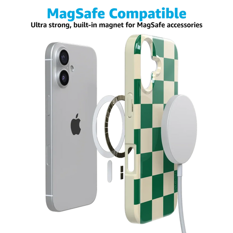 Fit Check | Green Checkerboard Case