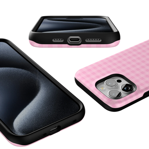 Sweet Jam | Light Pink Gingham Case
