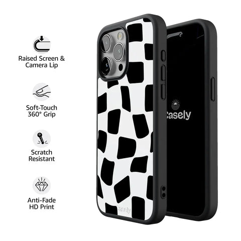 Funky Checkerboard | High Contrast Design Case