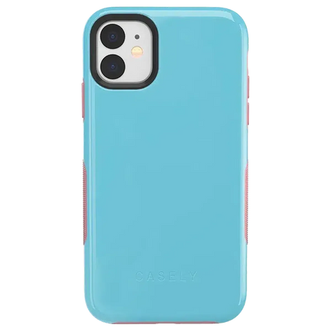 Cotton Candy Electric Blue on Pink | Ultra-Protective Bold Case
