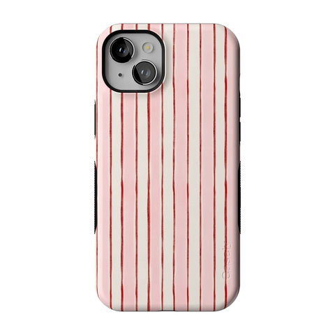 Pretty in Pastel | Blush Stripes Case