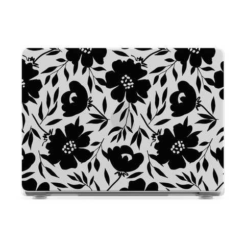 Dark Fantasy | Contrast Floral Laptop Shell